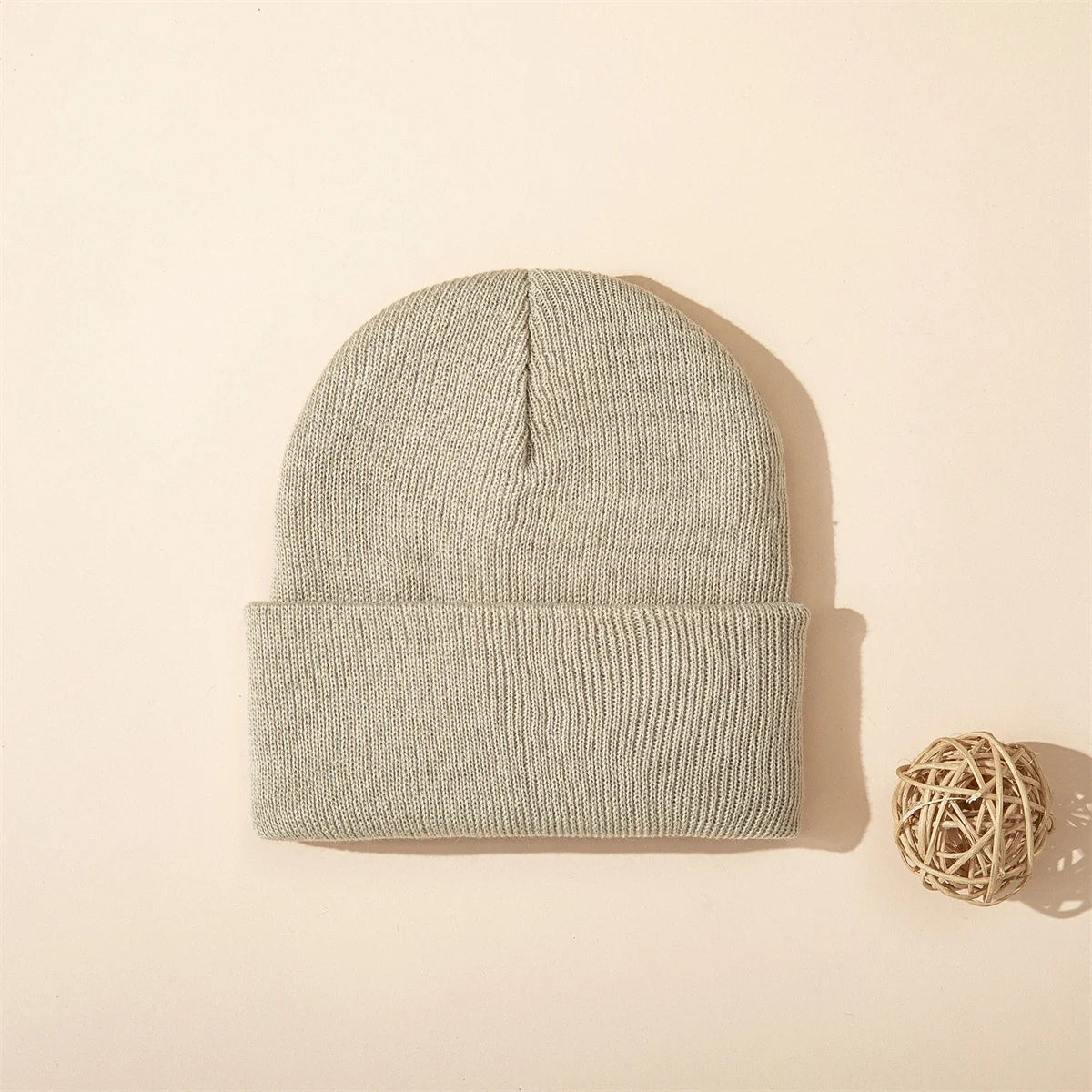 Baby Knit Beanie | Soft Acrylic Winter Hat for Toddlers lifestyle view
