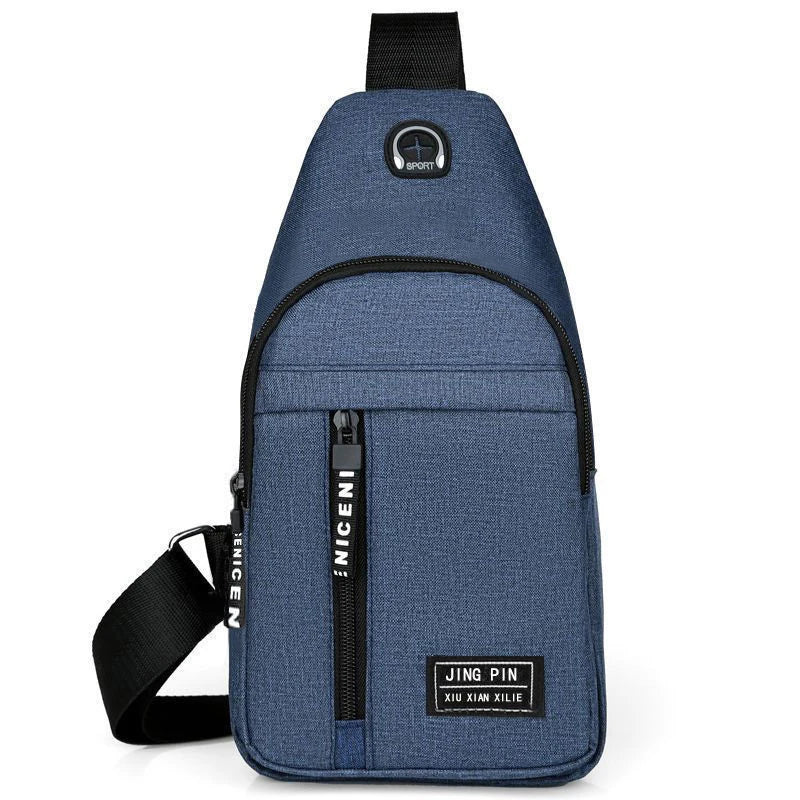 Men's Travel Sling Bag | Multifunctional Crossbody Chest Pack alternate view