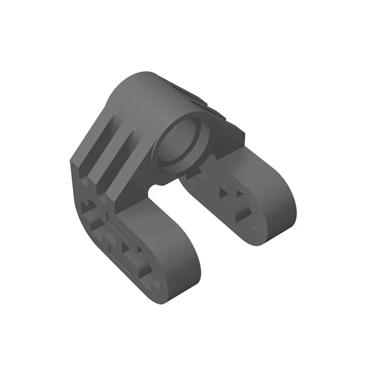 Gobricks GDS-1029 Axle and Pin Connector Perpendicular Split | Compatible with Lego 9290 detail view