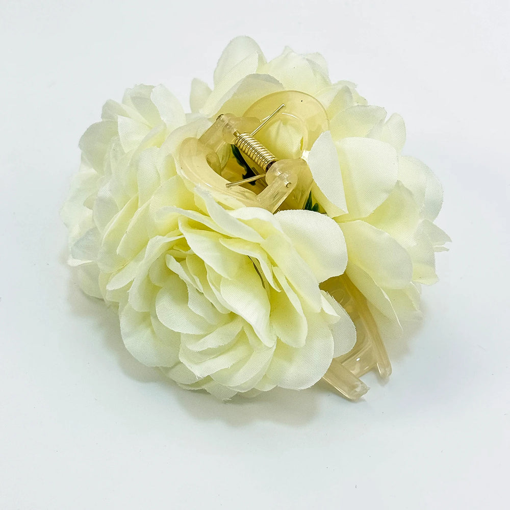 Women Girls Flower Hair Claw Clips Wedding Headdress For Bridal Bridesmaid Party Flor alternate view