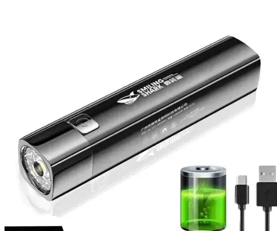 Mini Portable Super Bright LED Flashlight | Rechargeable Waterproof Outdoor Light detail view