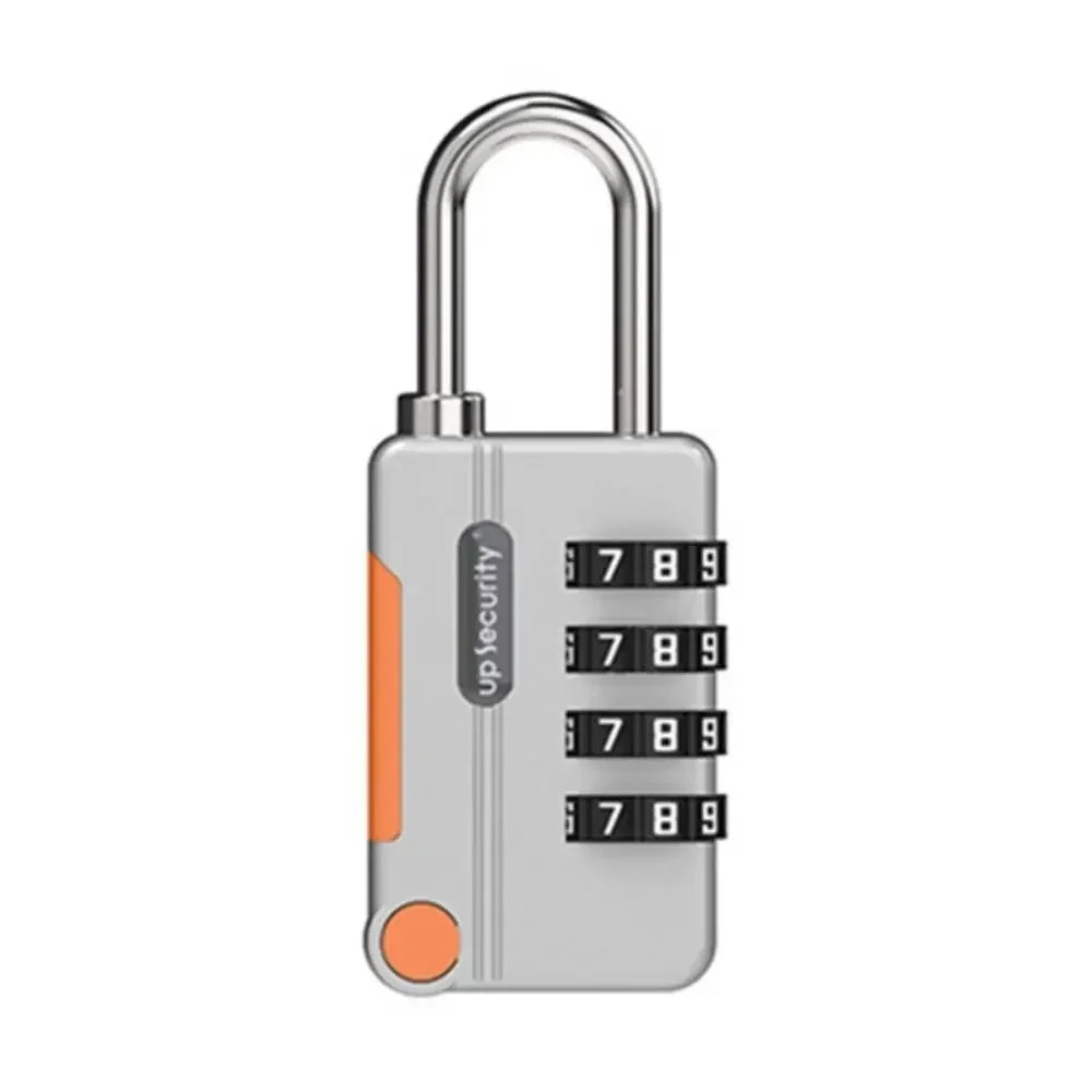 4 Digit Combination Padlock | Keyless Travel Luggage Lock close-up view