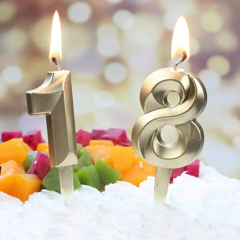 Candles Digital Candle Cake Topper Birthday Party Wedding Cake lifestyle view