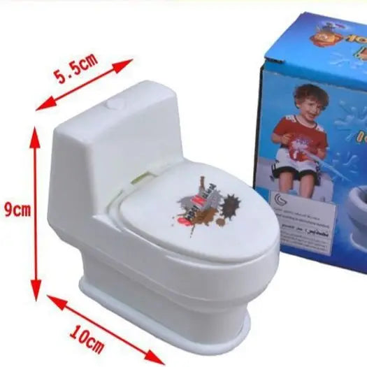 Squirt Spray Prank Toilet | Funny Water Toy for Gags and Stress Relief additional angle