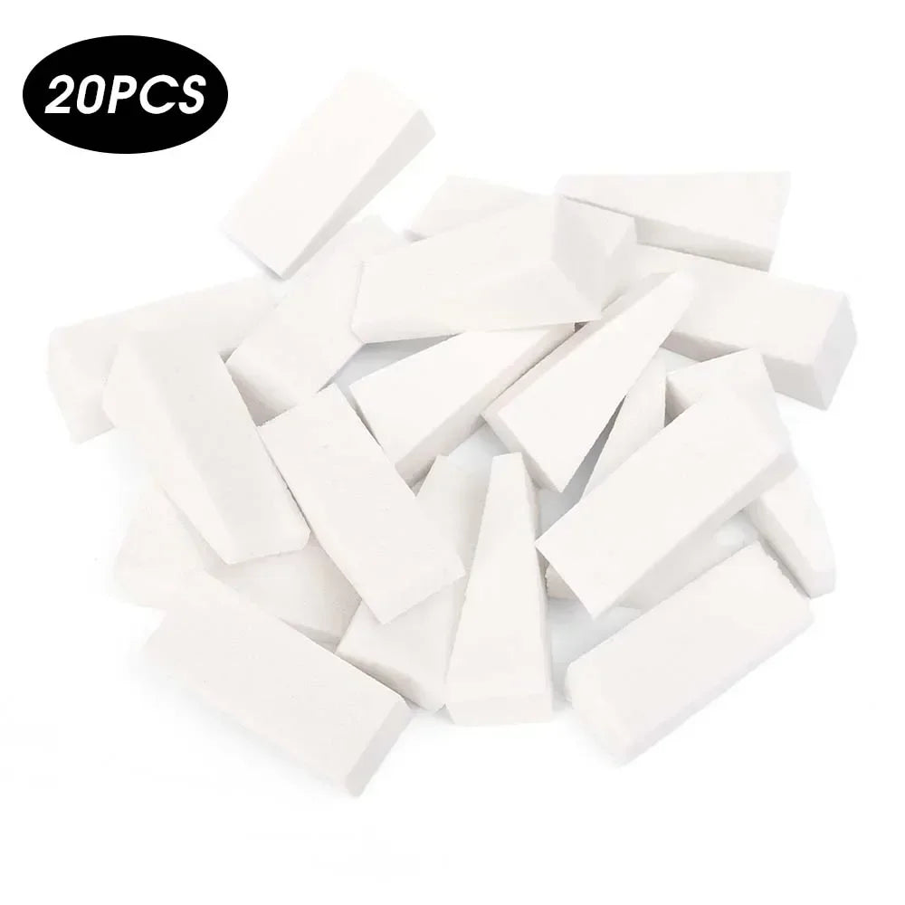Wet and Dry Dual-Use Triangle Makeup Sponge Puff Set for Patting, Applying, and Ble additional angle