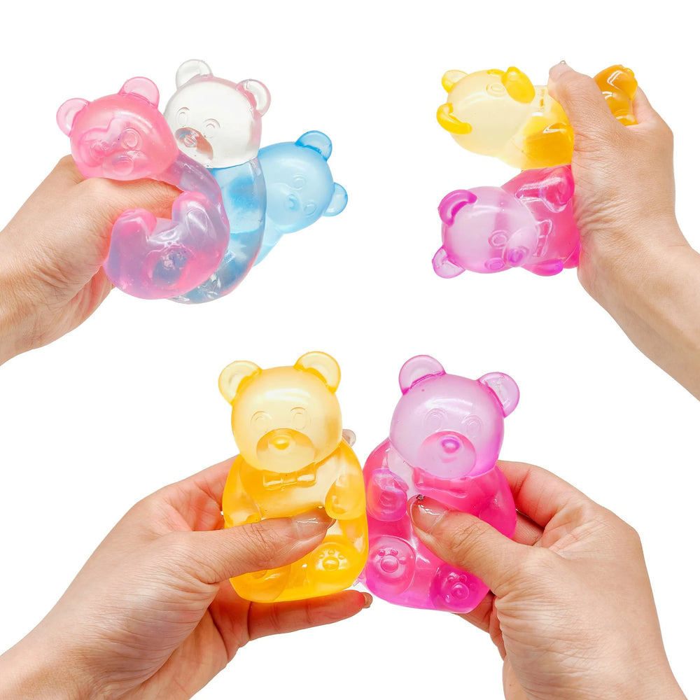 8cm NeeDoh Cute Gummy Bear Sensory Squeeze Toy with Jelly-like Filling Slow Rebound S lifestyle view