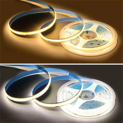 COB LED Strip Lights 5V USB Dimmable | 320 LEDs/m Flexible Ribbon for Kitchen Cabinet Mi detail view