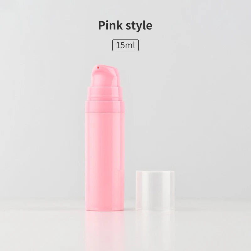 5/10/15ml Empty Airless Pump Bottles Mini Lotion Vacuum Cosmetic Containers Women Mak alternate view