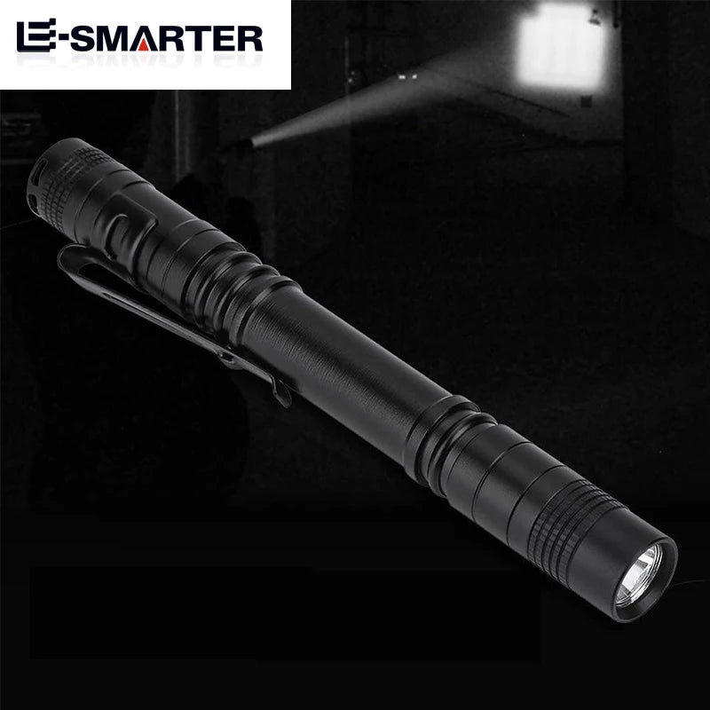 ESMARTER Mini Pen Flashlight | Compact LED Torch for Work and Outdoor Use detail view