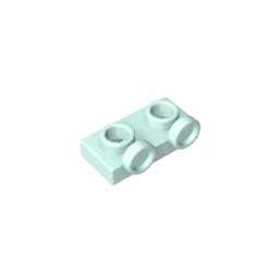 Gobricks GDS-90193 1 x 2 Panel with Raised Dot | Compatible Building Block for DIY Cr alternate view
