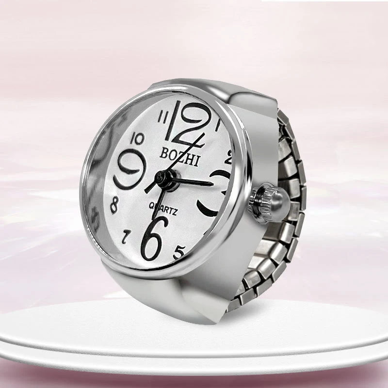 Roman Numeral Punk Gothic Finger Clock Jewelry