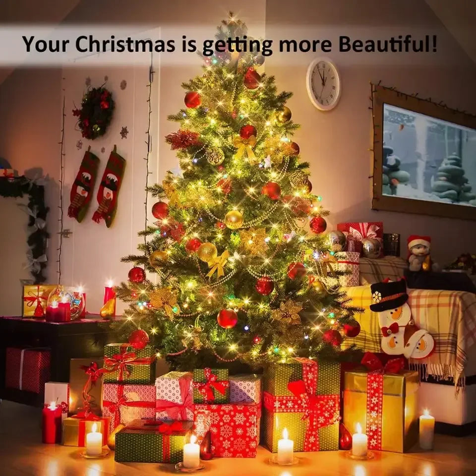 Outdoor Garden Fairy String Light Led Twinkle Waterproof Lamp for Christmas Patio & additional angle