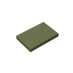 Gobricks GDS-1039 Tile 2 x 3 | Compatible Building Brick for Creative DIY Projects close-up view