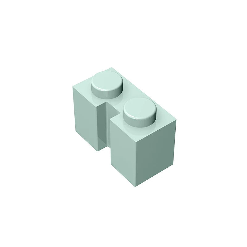 Gobricks GDS-798 Brick 1x2 with Groove | Compatible Building Block for DIY Sets additional angle