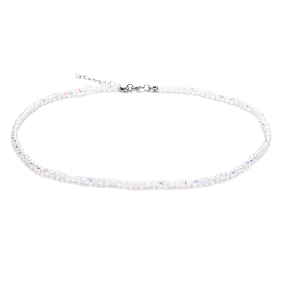 Simple Black Beads Short Necklace for Women Chokers Femme Ladies Party Necklace Fashi lifestyle view