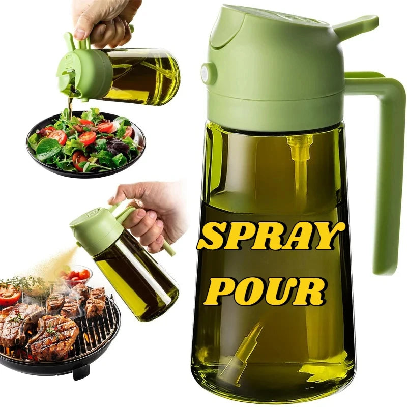 Olive Oil Dispenser Plastic Bottle lifestyle view