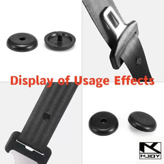 kkjoy 10PCS Car Seat Belt Clip Locator Adjustable Nonslip Durable Safety Accessories alternate view