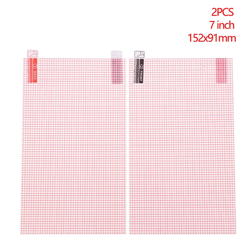 2PCS Universal Screen Protector 5/6/7/8/9/10/ Inch Smart Phone Tablet Protective Film