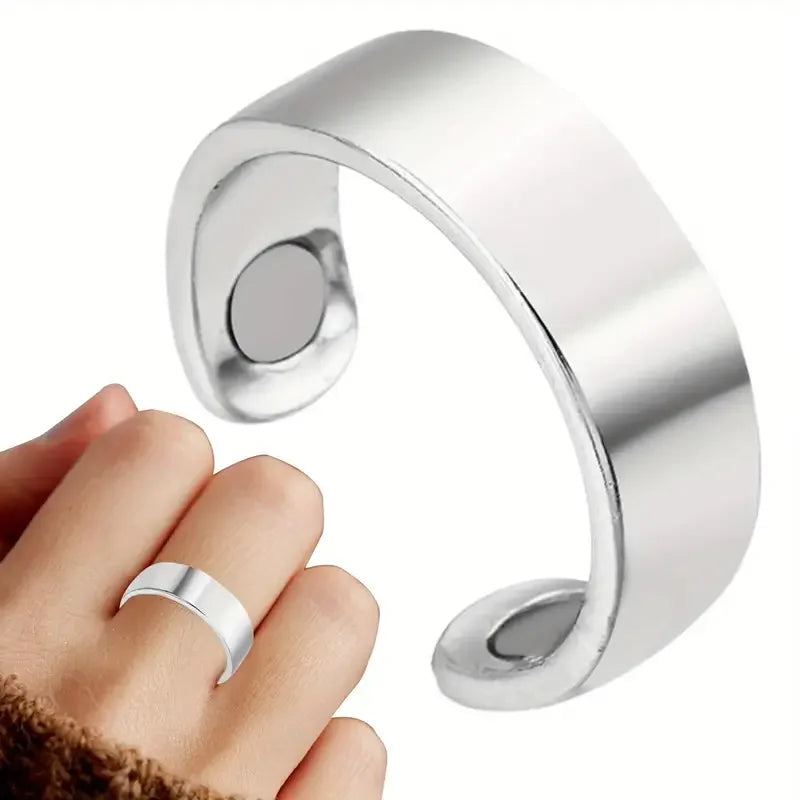 Magnetic Acupressure Anti Snoring Ring | Natural Sleep Aid additional angle