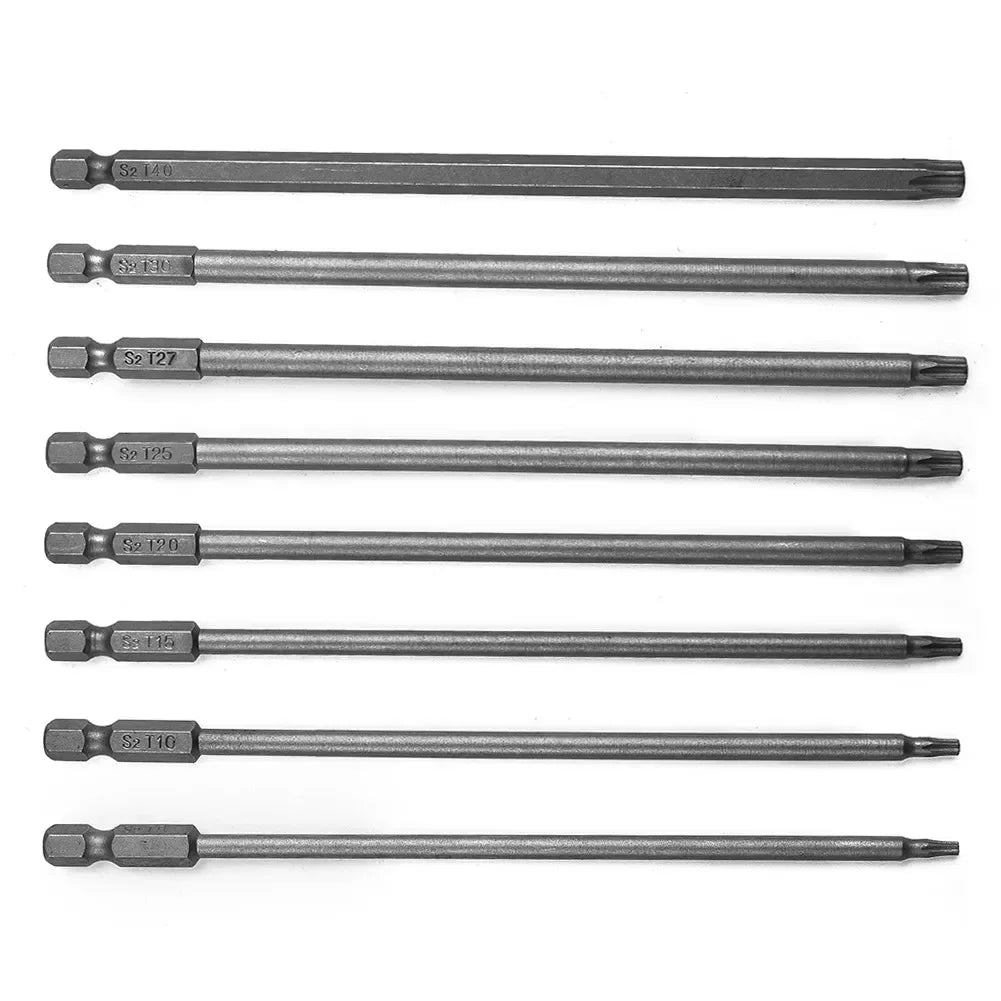 1PC Long 150mm Magnetic Torx Screwdriver Bit | Alloy Steel 1/4 Inch Hex Torx Screw Dr lifestyle view
