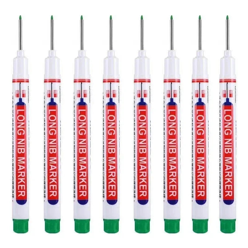 20mm Deep Hole Long Nib Markers Set | Multi-Purpose Perforating Pen for Metal, Wood, and detail view