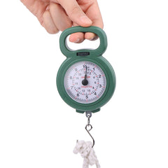 Portable Hanging Spring Scale 10kg | Mini Fishing and Luggage Weigher detail view