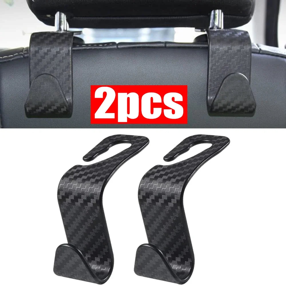 Car Seat Headrest Hook Organizer for Handbags Purses and Coats