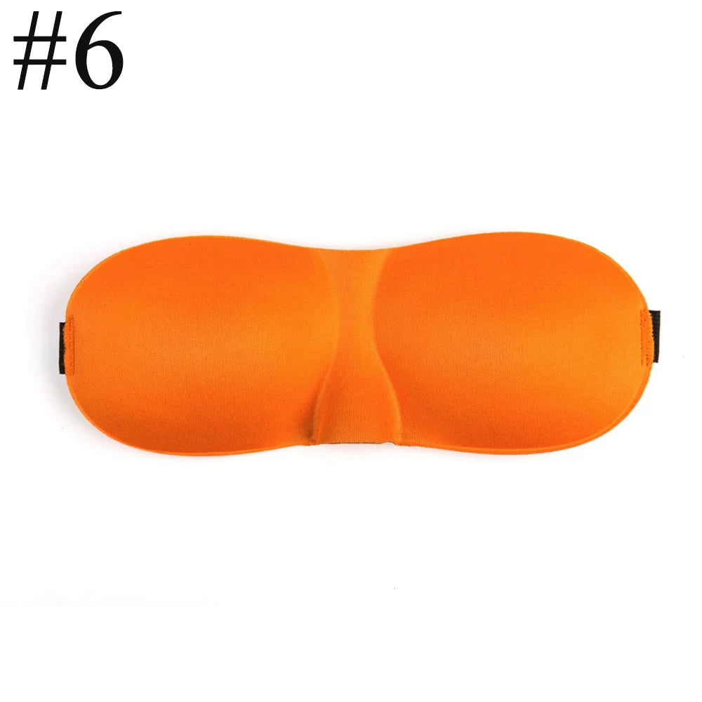 3D Contoured Sleep Eye Mask | Light Blocking Blindfold for Deep Sleep detail view