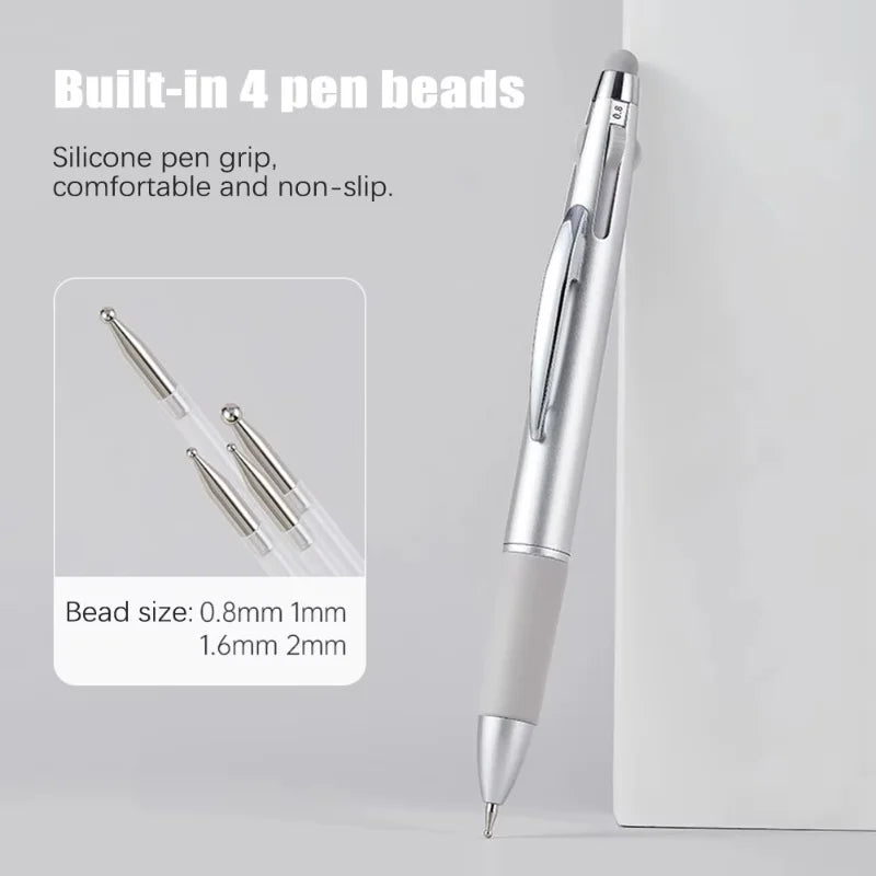 New 5 in 1 Nail Dotting Pen Nail Art Dotting Tools Nail Design Art Tip Dot Paint Mani alternate view