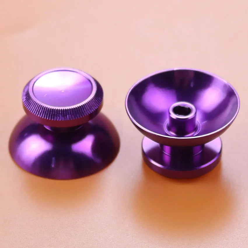 JCD 2PCS Colorful Aluminum Metal 3D Analog Thumbsticks Mushroom Joystick Cap For Xbox lifestyle view