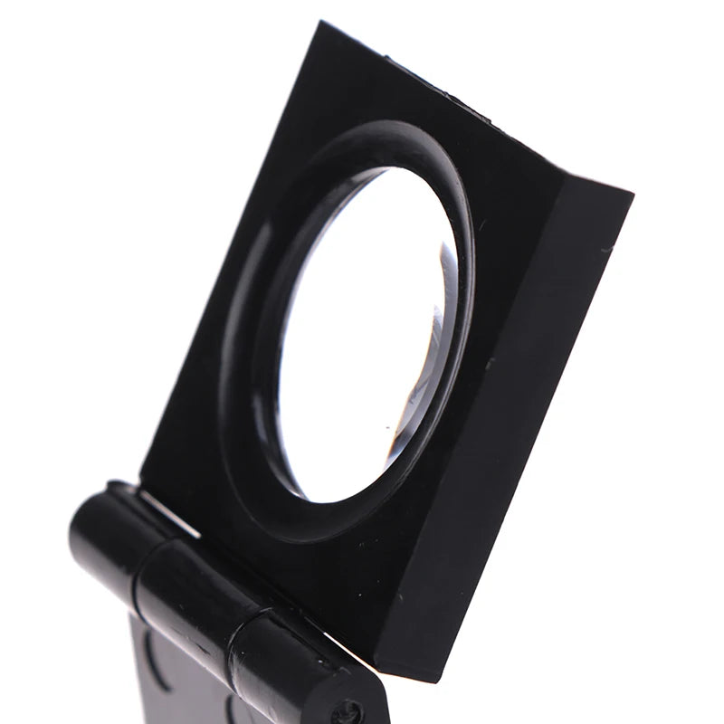 10X 28mm Folding Magnifier Stand Loupe with Scale | Textile & Jewelry Inspection Tool lifestyle view