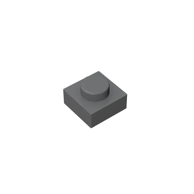 Gobricks GDS-501 Plate 1 x 1 | Compatible Building Block for Creative Builds additional angle