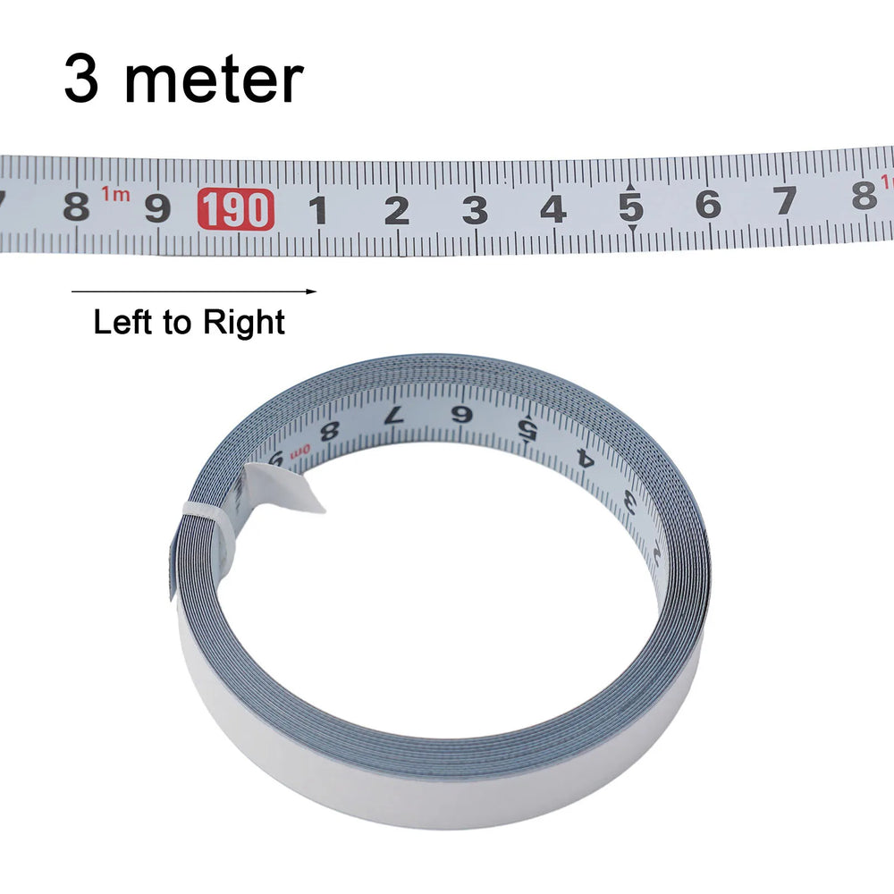 1Pcs Tape Measure 1/2/3/5M 13MM Adhesive- Rulers Woodworking Measuring Ruler Sewing Tail detail view