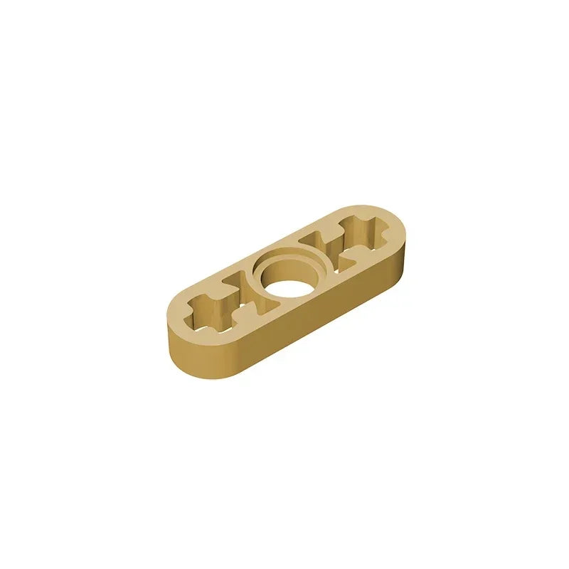 Gobricks GDS-689 Technical Liftarm Thin 1 x 3 | Building Block with Axle Holes Compat alternate view
