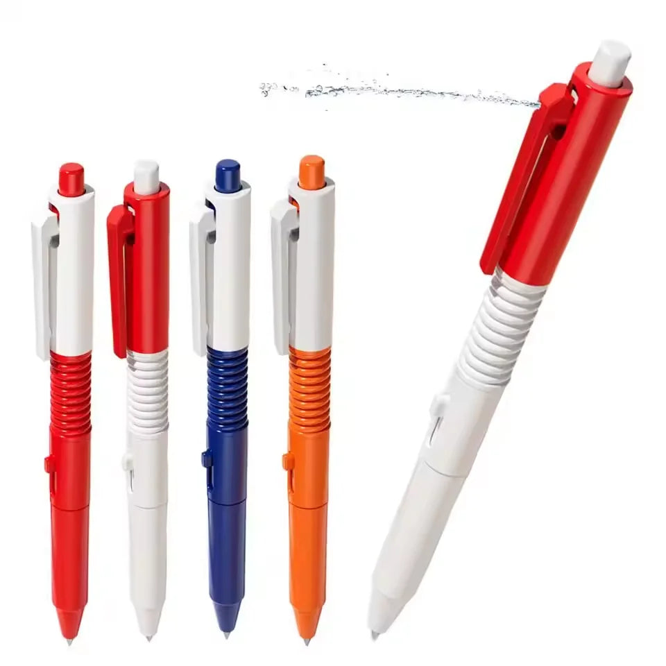 2 in 1 Funny Prank Retractable Water Spray Pens,Ball Pen with Water Spray Funny Prank alternate view