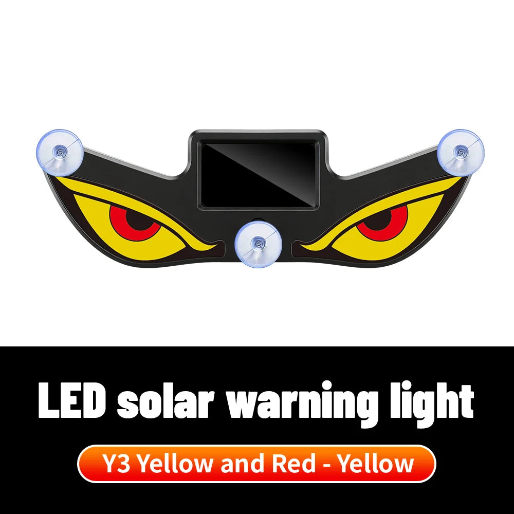 Monster Eye Antenna Flash Light | Solar Car Decoration Demon Light alternate view