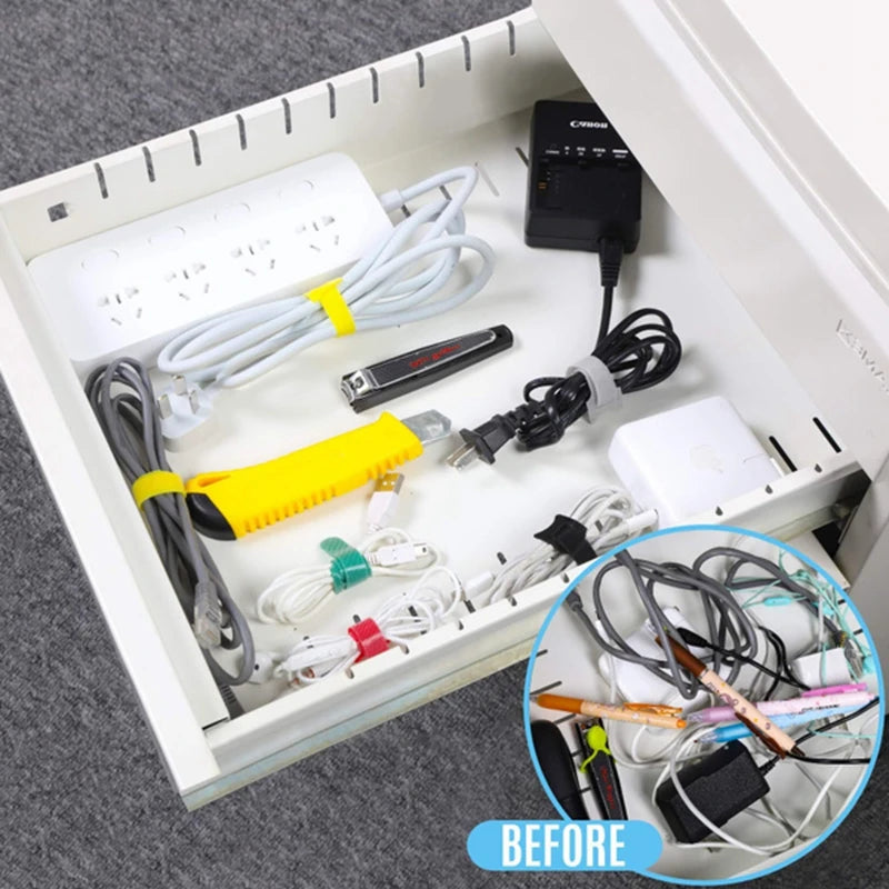 Kerokuru Cable Organizer Cable Management Cable Winder Tape Protector detail view