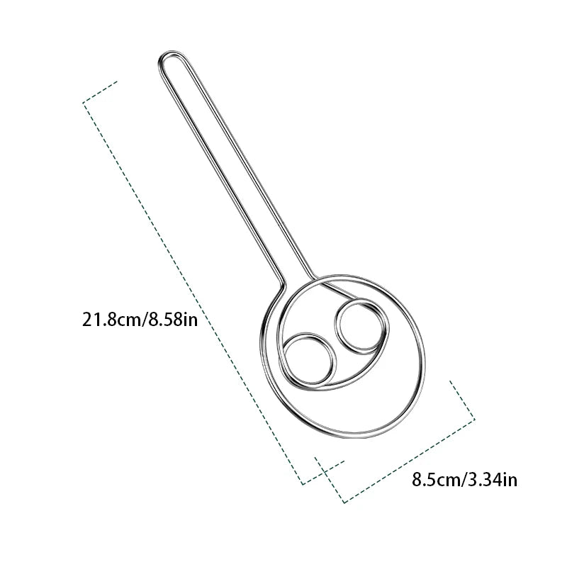 Danish Dough Whisk | Stainless Steel Mixing Rod for Baking alternate view