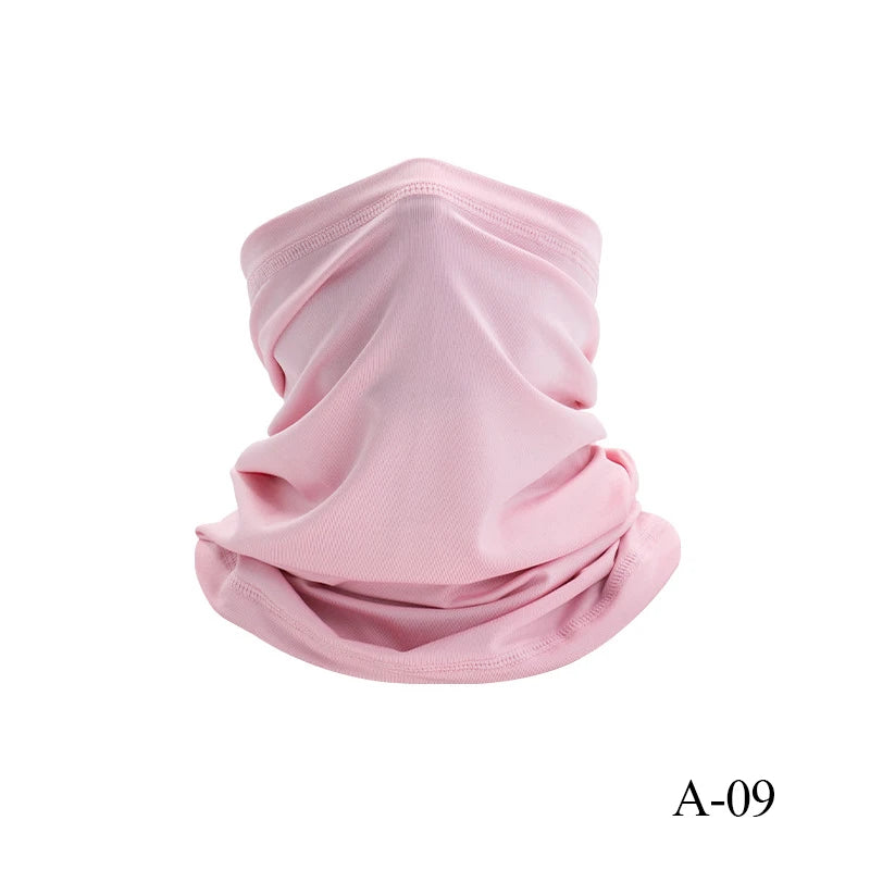 Outdoor UV Protection bandana Scarf Neck Warmer Multifunctional Fishing Hiking Cyclin lifestyle view