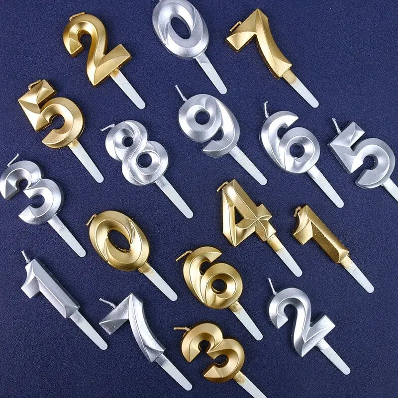 Candles Digital Candle Cake Topper Birthday Party Wedding Cake alternate view