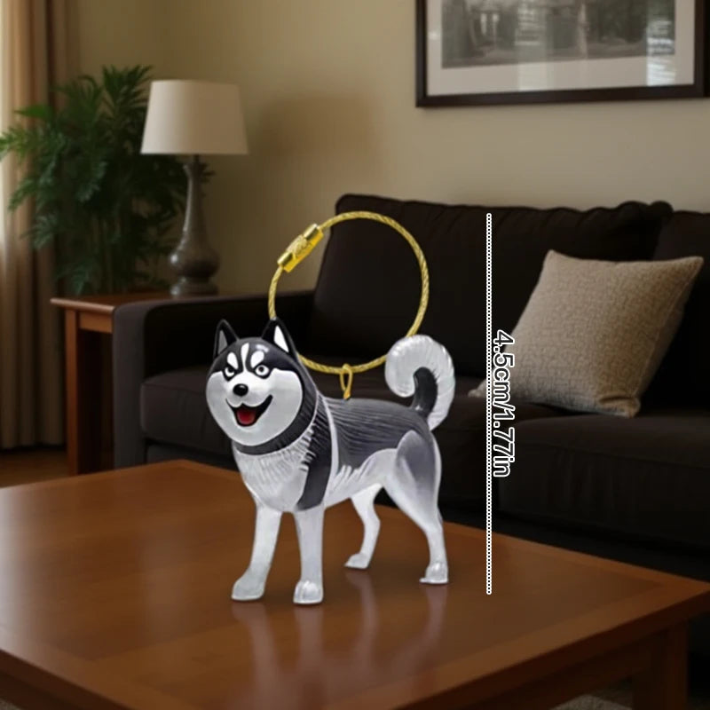 Pet's Dog Fur Container Clear Puppy Hair Memorial Keepsake Capsule DIY Pendant Keycha lifestyle view