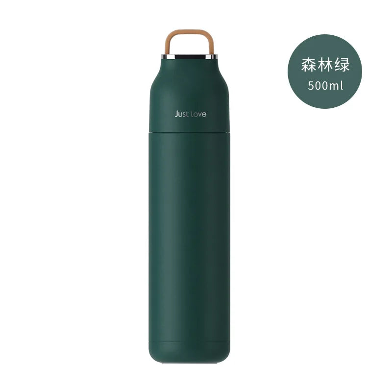 Creative 500ML Double-Use Thermos Cup Portable Outdoor Sports Tumbler lifestyle view