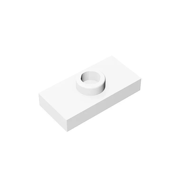 Gobricks PLATTE 1X2 MIT 1 NOBBE | Baustein modifiziert kompatibel mit Lego 15573