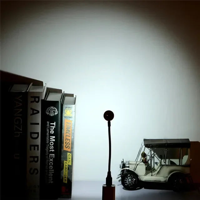 USB Sunset Projection Lamp | Rainbow Atmosphere Night Light for Photography and Roo additional angle