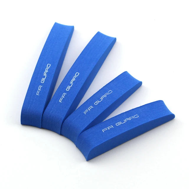 2026 4Pcs Car Door Protector Guard Strip Scratch Protector Car Rubber Bumper Stickers Auto Door Edge Protection Car Decoration