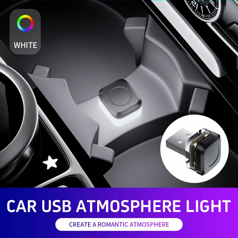 Car Mini USB LED Ambient Light | Portable Decorative Atmosphere Lamp lifestyle view
