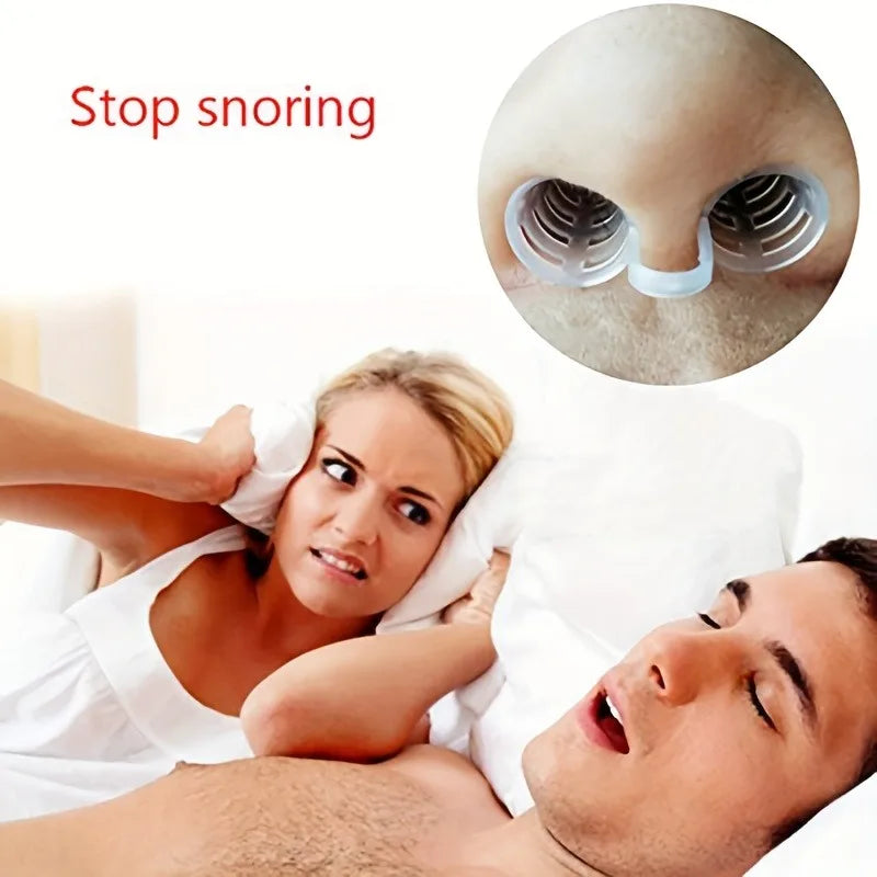Mini Transparent Anti-Snoring Nose Clips | 24-Piece Set for Better Sleep detail view