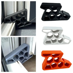 Heavy Duty Door Stopper Non-Slip Balcony Window Door Wedge Easy Install for Home Offic close-up view