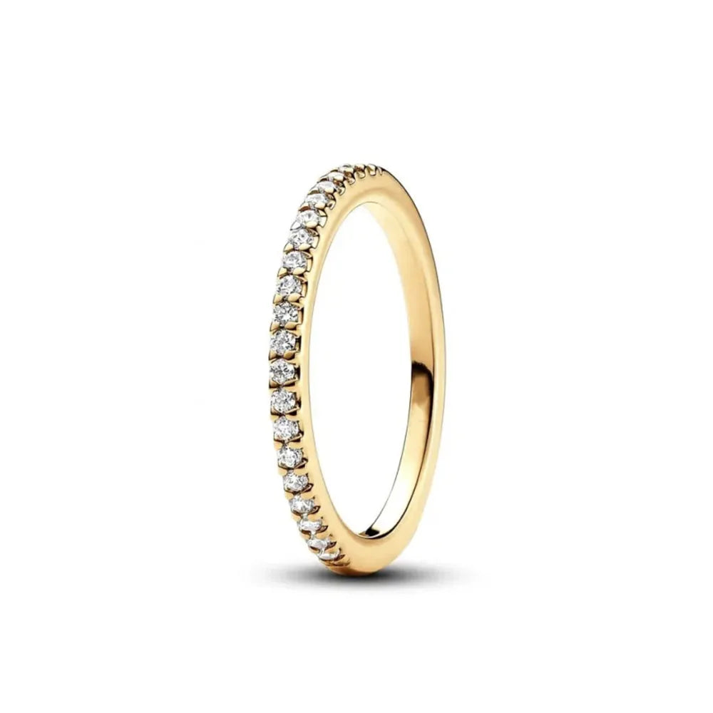 2025 Hot Selling Wholesale Gold Color Sun Heart Bow Size 6 7 8 9 Ring Rings For Tre additional angle