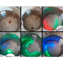 12 LED RGB Solar Car Tire Valve Cap Lamp | 4 Modes Auto Wheel Light detail view